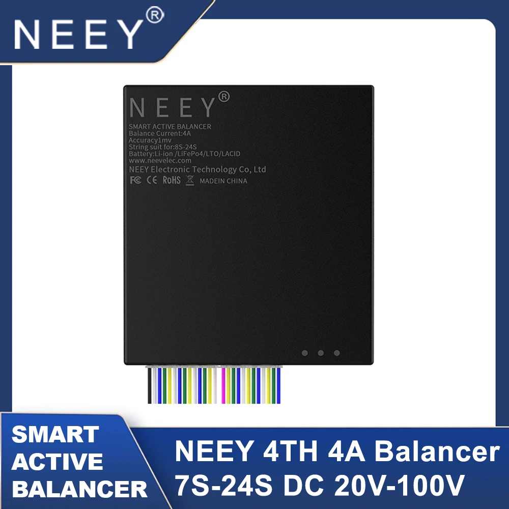 Battery Equalizer Balancer - NEEY 24S 4A balanceador activo inteligente