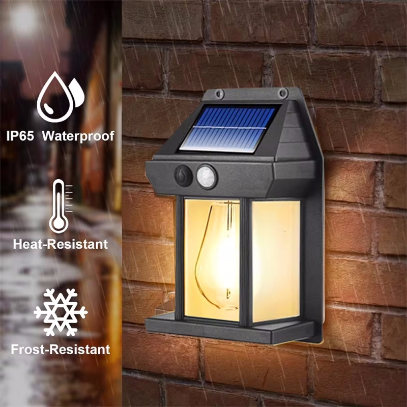 Waterproof Junction Box Solar - Luz Solar de pared impermeable para