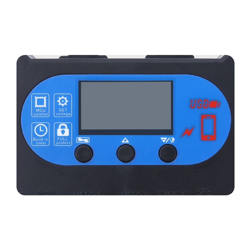 Pwm Charge Controller - Controlador Solar A92Z de 1 Pieza,