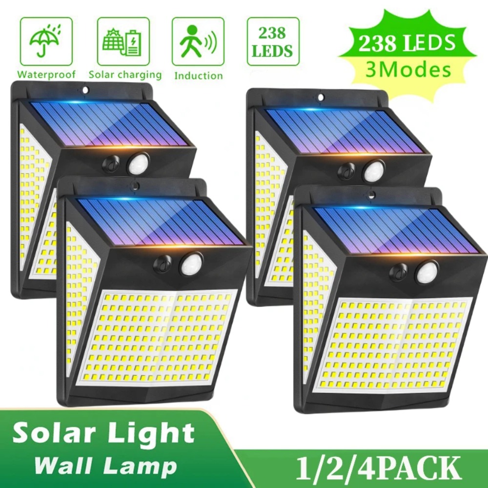 Waterproof Junction Box Solar - Luces Led solares para exteriores, lámpara