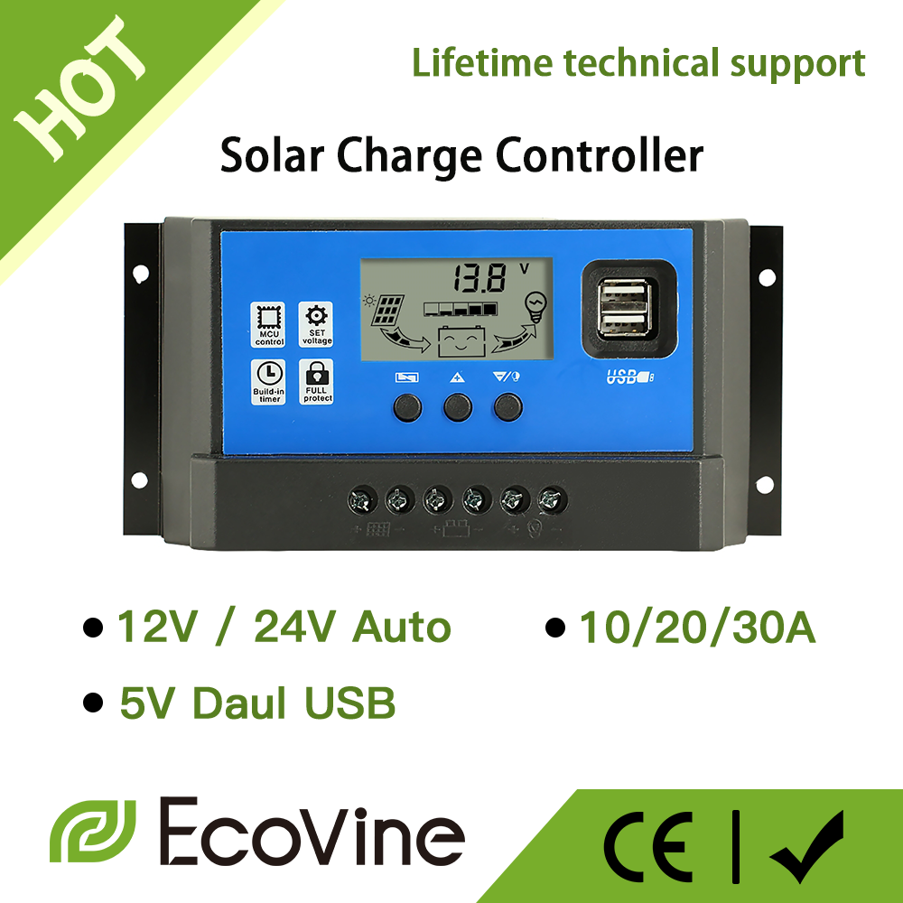 Pwm Charge Controller - Controlador de carga de Panel Solar