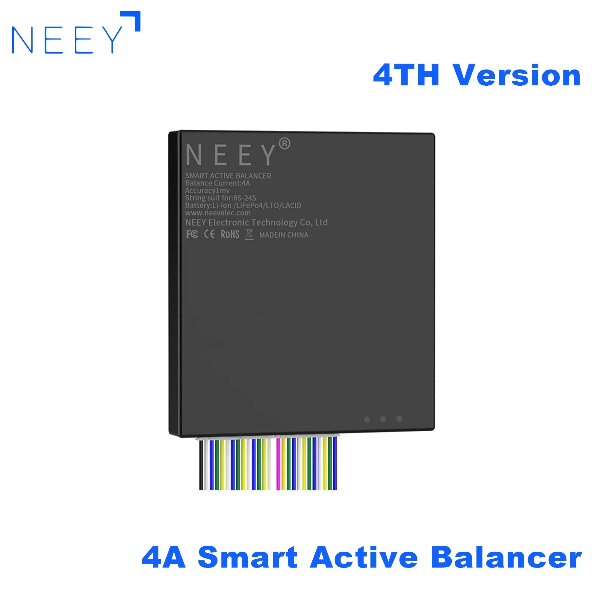 NEEY 24S 4A balanceador activo - Battery Equalizer Balancer reseña y precio