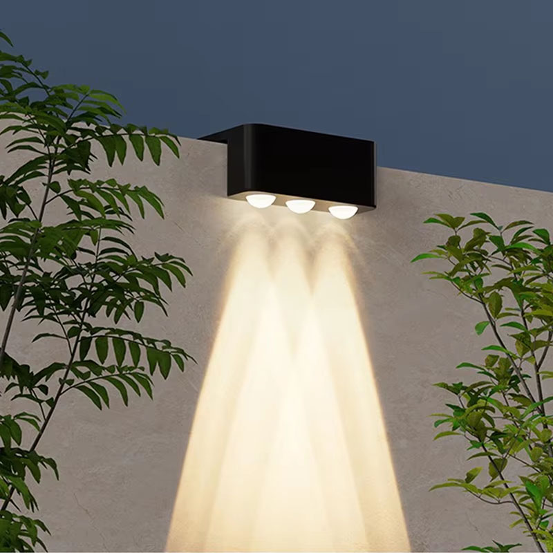 1/2/4 Piezas Lámpara Solar de  - Waterproof Junction Box Solar reseña y precio