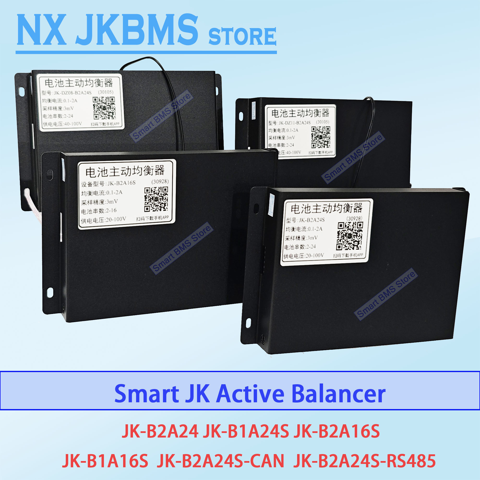 Jkbms balanceador B2A16S 2a JK - Battery Equalizer Balancer reseña y precio