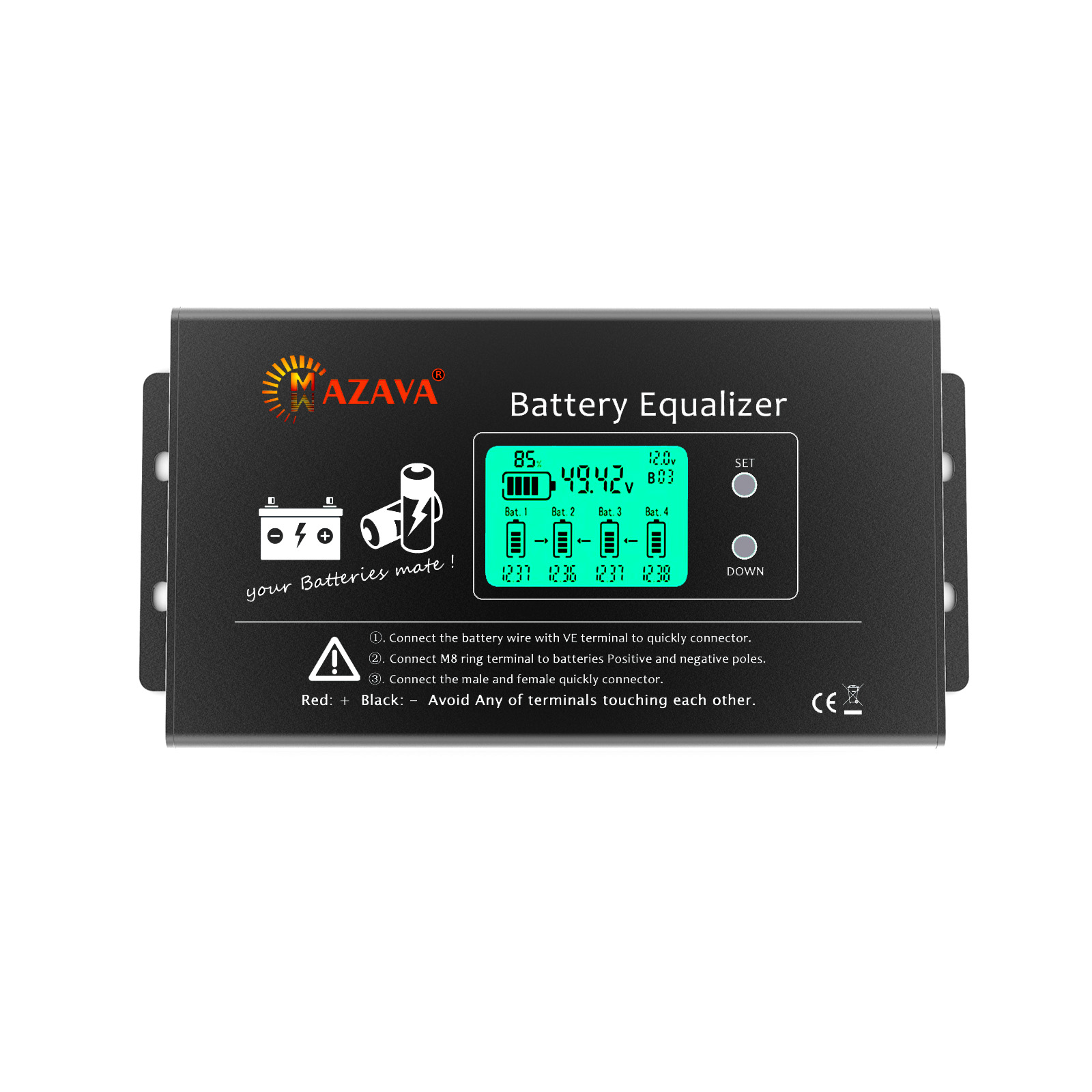 MAZAVA PLC-10 HX02 balanceador - Battery Equalizer Balancer reseña y precio