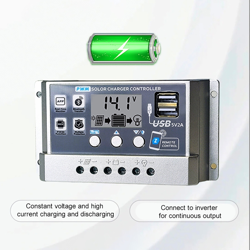 Controlador de Carga Solar Blu - Pwm Charge Controller reseña y precio