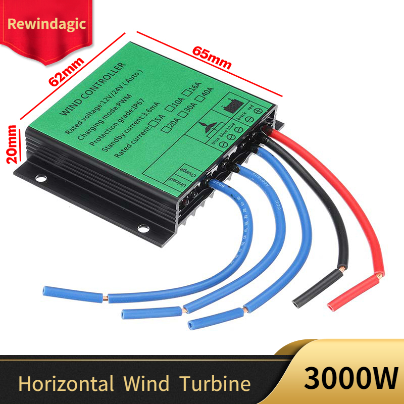Controlador de carga de viento - Pwm Charge Controller reseña y precio