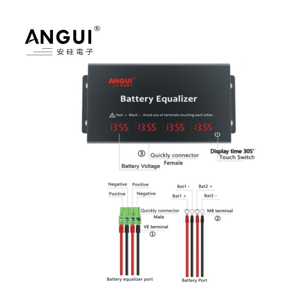 ANGUI-ecualizador de batería d - Battery Equalizer Balancer reseña y precio