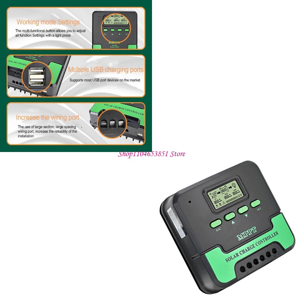 Controlador solar con tecnolog - Renewable Energy Technology reseña y precio