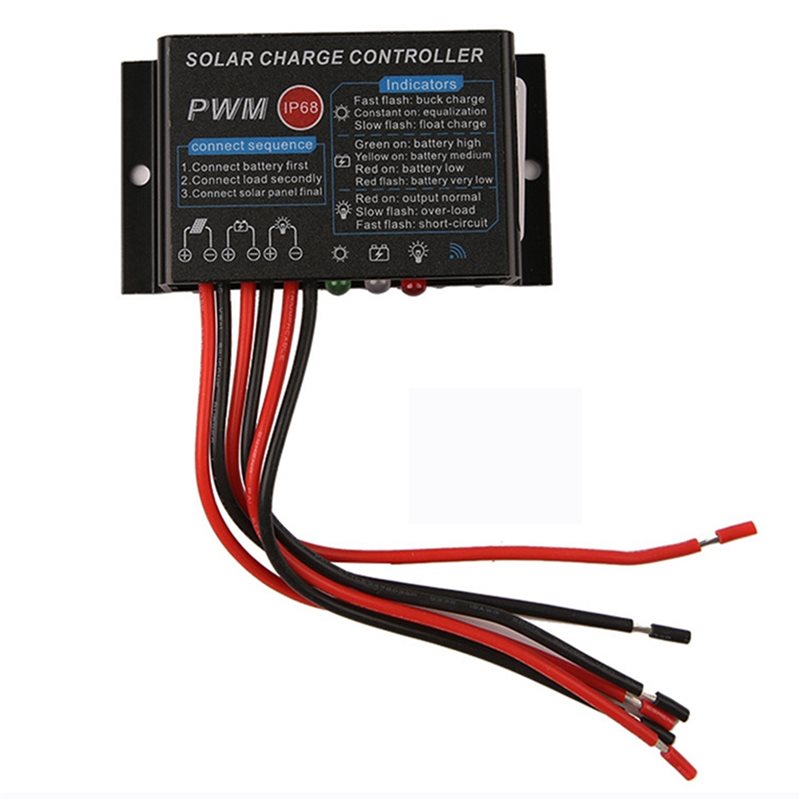 Controlador de Carga Solar T24 - Pwm Charge Controller reseña y precio